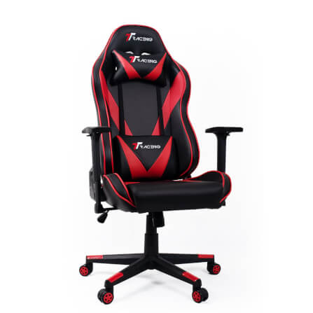 เก้าอี้เกมมิ่ง TTRacing Swift X 2020 หนัง PU สีแดง_1